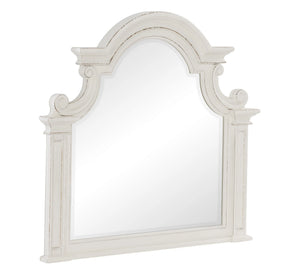 Baylesford Antique White Mirror (Mirror Only) by Homelegance at Eve Furniture