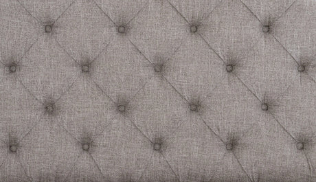 Baylesford Antique White Queen Upholstered Panel Bed by Homelegance at Eve Furniture