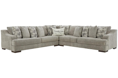 Bayless Smoke 3-Piece Sectional by Ashley at Eve Furniture