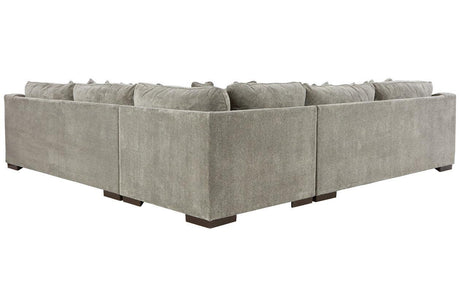 Bayless Smoke 3-Piece Sectional by Ashley at Eve Furniture