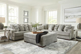 Bayless Smoke 3-Piece Sectional by Ashley at Eve Furniture
