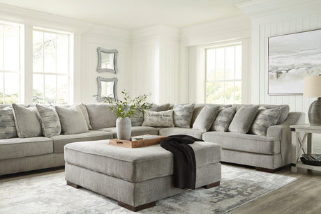 Bayless Smoke 4-Piece Sectional by Ashley at Eve Furniture