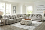 Bayless Smoke 4-Piece Sectional by Ashley at Eve Furniture