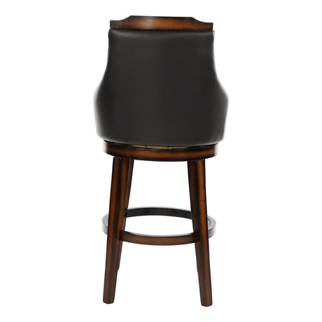 Bayshore Brown Swivel Pub Height Chair, Set of 2 by Homelegance at Eve Furniture