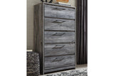 Baystorm Gray Chest of Drawers by Ashley at Eve Furniture