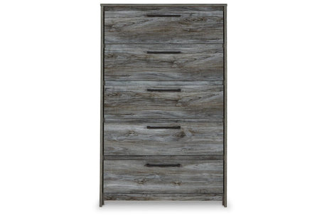 Baystorm Gray Chest of Drawers by Ashley at Eve Furniture