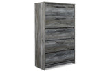 Baystorm Gray Chest of Drawers by Ashley at Eve Furniture