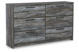 Baystorm Gray Dresser by Ashley at Eve Furniture