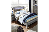 Baystorm Gray Full Panel Bed by Ashley at Eve Furniture