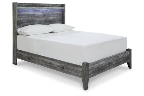 Baystorm Gray Full Panel Bed by Ashley at Eve Furniture