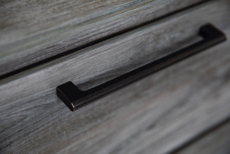 Baystorm Gray LED Storage Platform Bedroom Set by Ashley at Eve Furniture