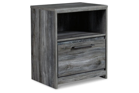Baystorm Gray Nightstand by Ashley at Eve Furniture