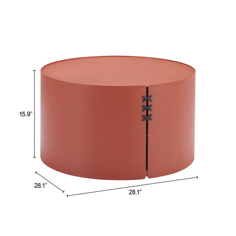 Bayu Brown Outdoor Coffee Table by Zuomod at Eve Furniture