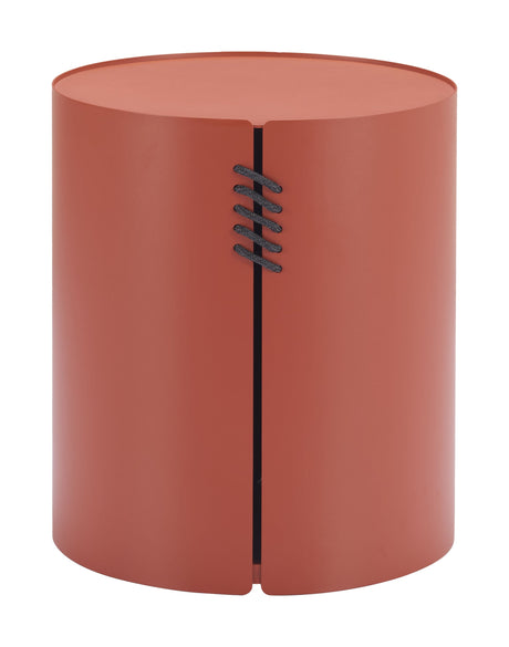 Bayu Brown Outdoor Side Table by Zuomod at Eve Furniture