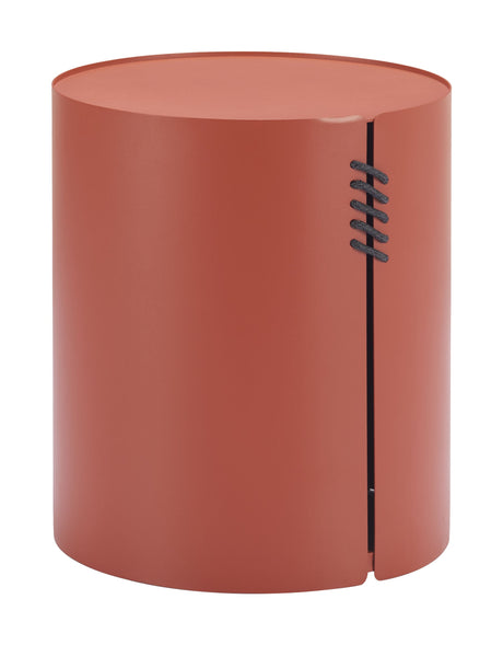Bayu Brown Outdoor Side Table by Zuomod at Eve Furniture