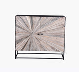 Bazemore Brown/Gray Cabinet by Crestview at Eve Furniture