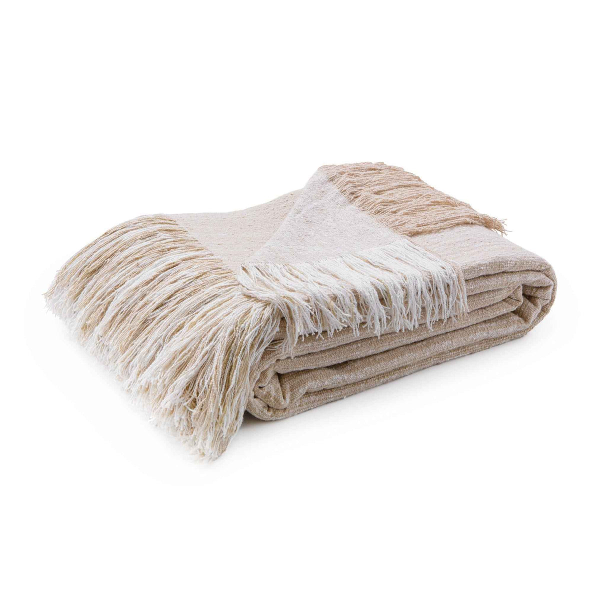 BC Beryl Natural/Ivory Blanket by Classic Home at Eve Furniture