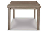 Beach Front Beige Outdoor Dining Table by Ashley at Eve Furniture