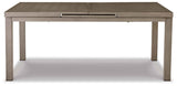 Beach Front Beige Outdoor Dining Table by Ashley at Eve Furniture
