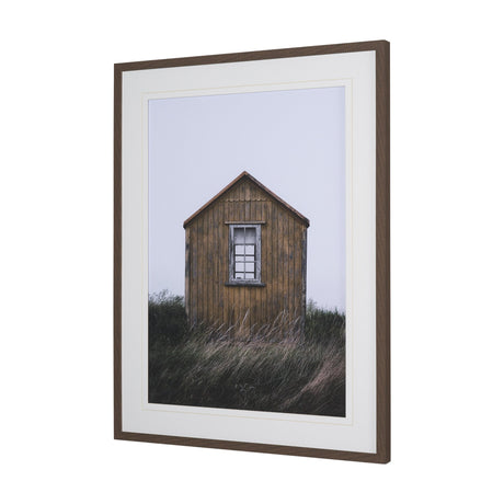 Beach Hut by Lotte Gronkjaer FramedPhoto Print Matted under Glass by Mercana at Eve Furniture
