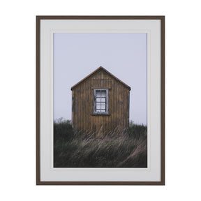 Beach Hut by Lotte Gronkjaer FramedPhoto Print Matted under Glass by Mercana at Eve Furniture