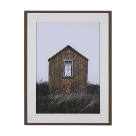 Beach Hut by Lotte Gronkjaer FramedPhoto Print Matted under Glass by Mercana at Eve Furniture