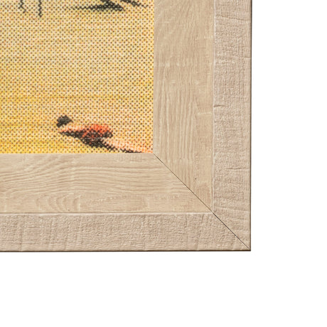 Beach Postcard II by Wild Apple Portfolio a Framed Art Print Matted under Glass by Mercana at Eve Furniture