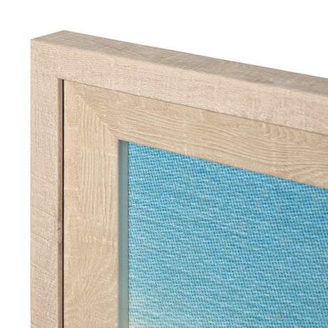 Beach Postcard II by Wild Apple Portfolio a Framed Art Print Matted under Glass by Mercana at Eve Furniture