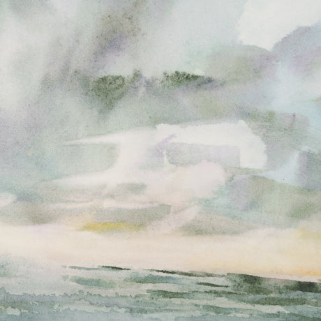 Beach View II by Mercana Studio Hand-Embellished Textured Framed Canvas Artwork by Mercana at Eve Furniture