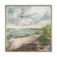 Beach View II by Mercana Studio Hand-Embellished Textured Framed Canvas Artwork by Mercana at Eve Furniture