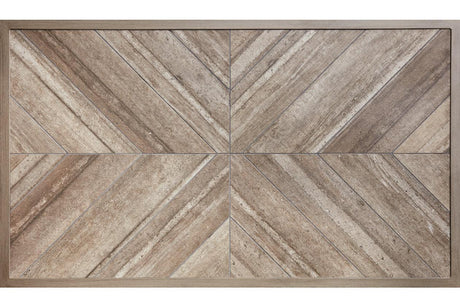 Beachcroft Beige 3-Piece Outdoor Sectional with Coffee Table and 2 End Tables by Ashley at Eve Furniture