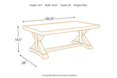 Beachcroft Beige 5-Piece Outdoor Sectional with Coffee Table and 2 End Tables by Ashley at Eve Furniture