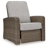 Beachcroft Beige Outdoor Recliner