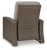 Beachcroft Beige Outdoor Recliner