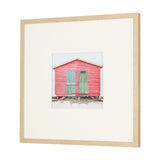 Beachfront Cabin by Shot By Clint Framed Photo Print Matted Under Glass by Mercana at Eve Furniture
