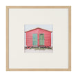 Beachfront Cabin by Shot By Clint Framed Photo Print Matted Under Glass by Mercana at Eve Furniture