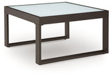 Beachloft Black/Gray Outdoor Coffee Table