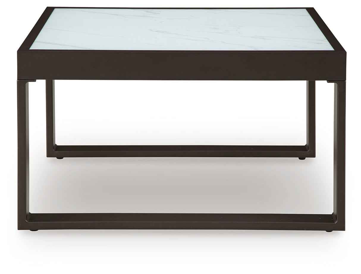 Beachloft Black/Gray Outdoor Coffee Table