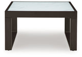 Beachloft Black/Gray Outdoor Coffee Table