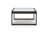 Beachloft Black/Gray Outdoor Coffee Table by Ashley at Eve Furniture