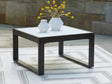 Beachloft Black/Gray Outdoor Coffee Table by Ashley at Eve Furniture