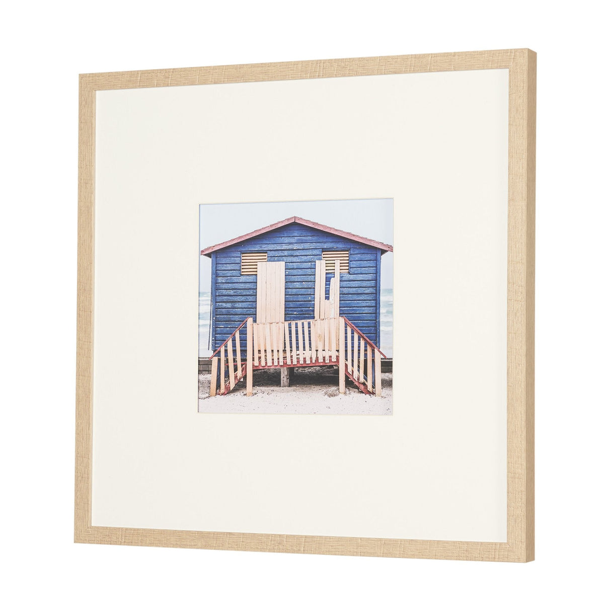 Beachside Retreat by Shot By Clint Framed Photo Print Matted Under Glass by Mercana at Eve Furniture