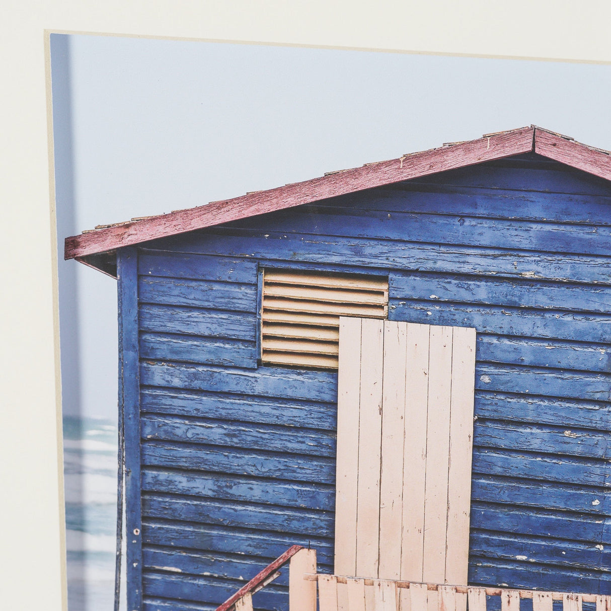 Beachside Retreat by Shot By Clint Framed Photo Print Matted Under Glass by Mercana at Eve Furniture