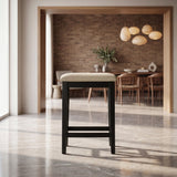 Beacon Walnut/Black 4-Piece Counter Height Set by Homelegance at Eve Furniture