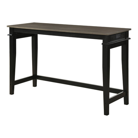 Beacon Walnut/Black 4-Piece Counter Height Set by Homelegance at Eve Furniture
