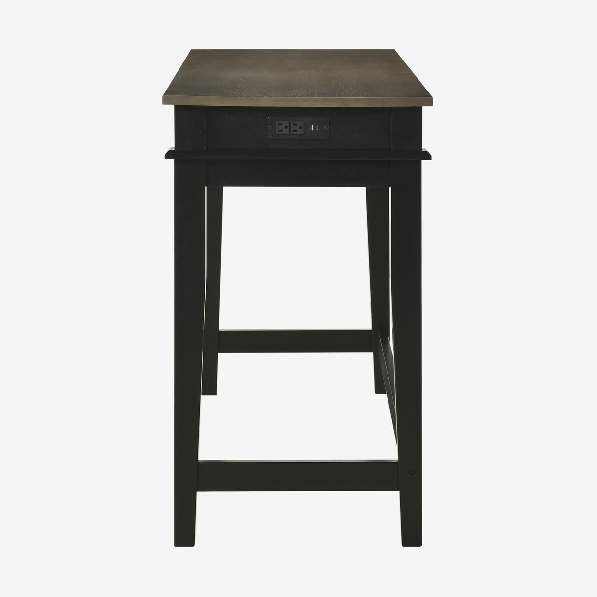 Beacon Walnut/Black 4-Piece Counter Height Set by Homelegance at Eve Furniture