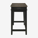 Beacon Walnut/Black 4-Piece Counter Height Set by Homelegance at Eve Furniture