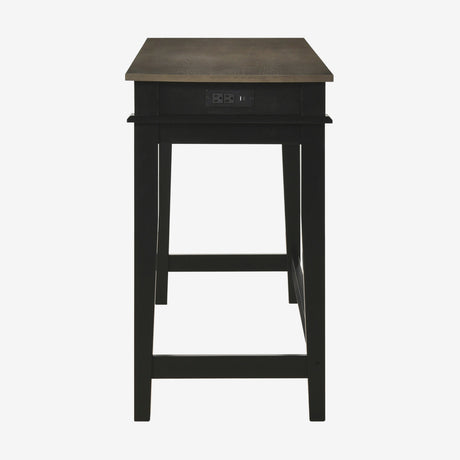 Beacon Walnut/Black 4-Piece Counter Height Set by Homelegance at Eve Furniture