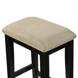 Beacon Walnut/Black 4-Piece Counter Height Set by Homelegance at Eve Furniture