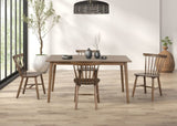 Beale Walnut 7-Piece Dining Room Set by Furniture of America at Eve Furniture